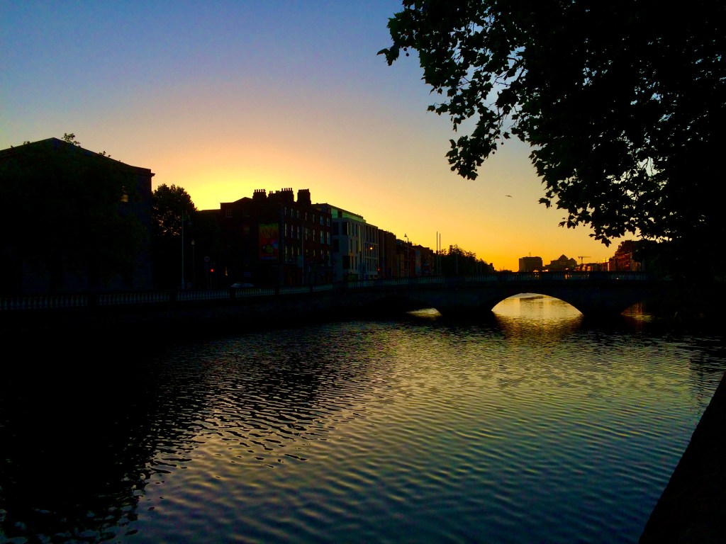 Liffey Riverside Sunset Stroll